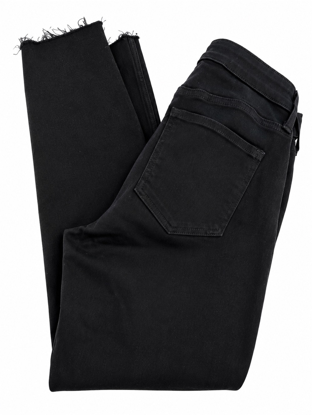KUT From The Kloth Connie Fab Ab Ankle Skinny Jeans Black 6